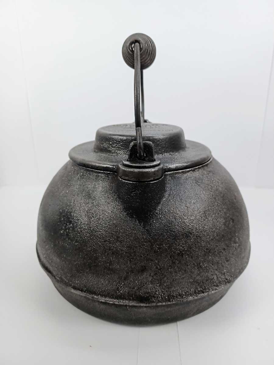 wagner's 1891 ワグナーズ 鋳鉄製ケトル VINTAGE ANTIQUE WAGNERS