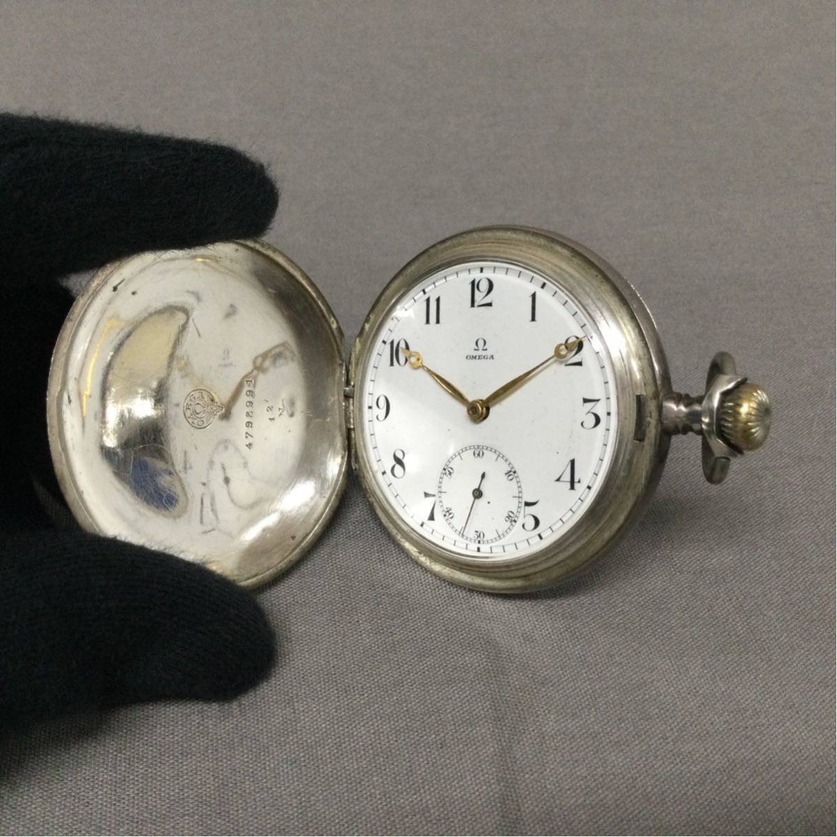 新品・未使用】 OMEGA オメガ 純正 懐中時計 アクセサリーチェーン