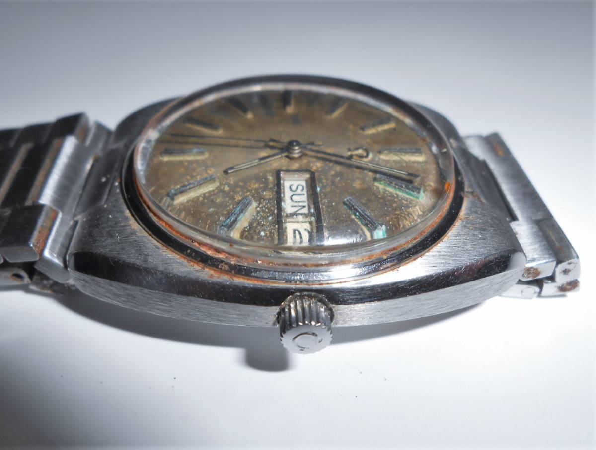 OMEGA Seamaster カラーダイヤル ジャンク品 オメガ シーマスター 自動 