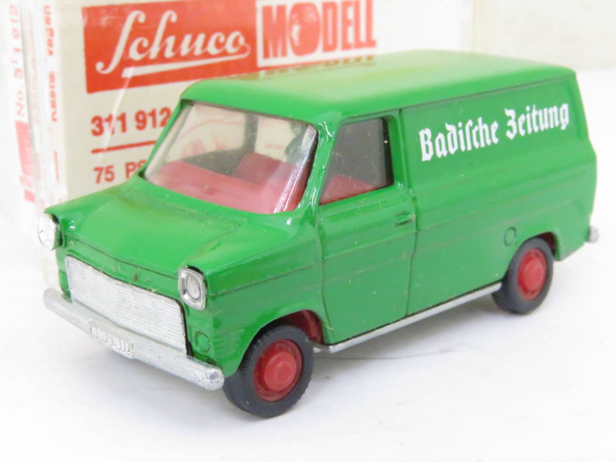 Schuco FORD TRANSIT フォード トランジット 箱付 1/66 西ドイツ製 