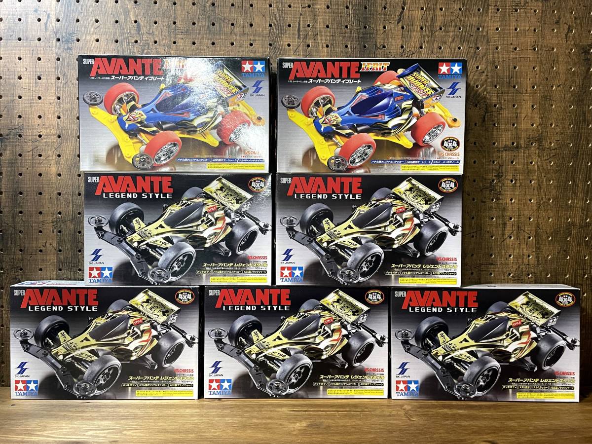 新品未使用/未組立】 ミニ四駆プライズ品 スーパーアバンテ レジェンド 