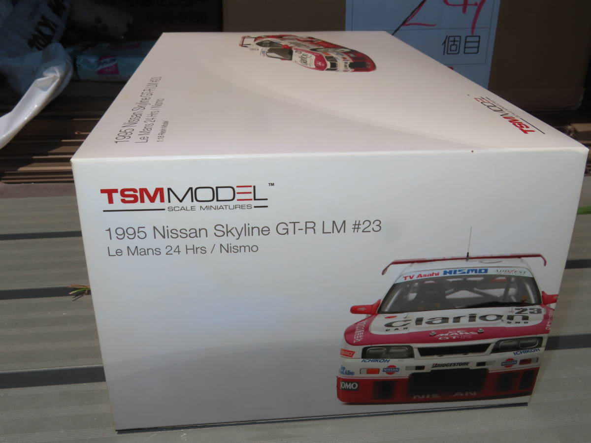 TSM MODEL 1/18 日産スカイライン GT-R LM #23 クラリオン 1995 ル 
