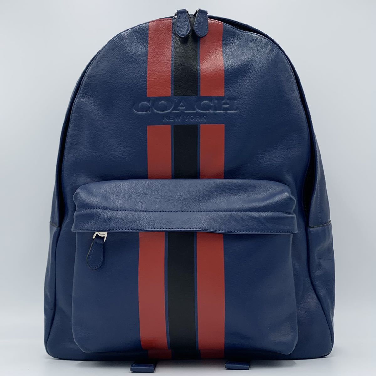 1円 ◇極美品◇希少カラー◇ COACH コーチ リュック レザー A4 PC