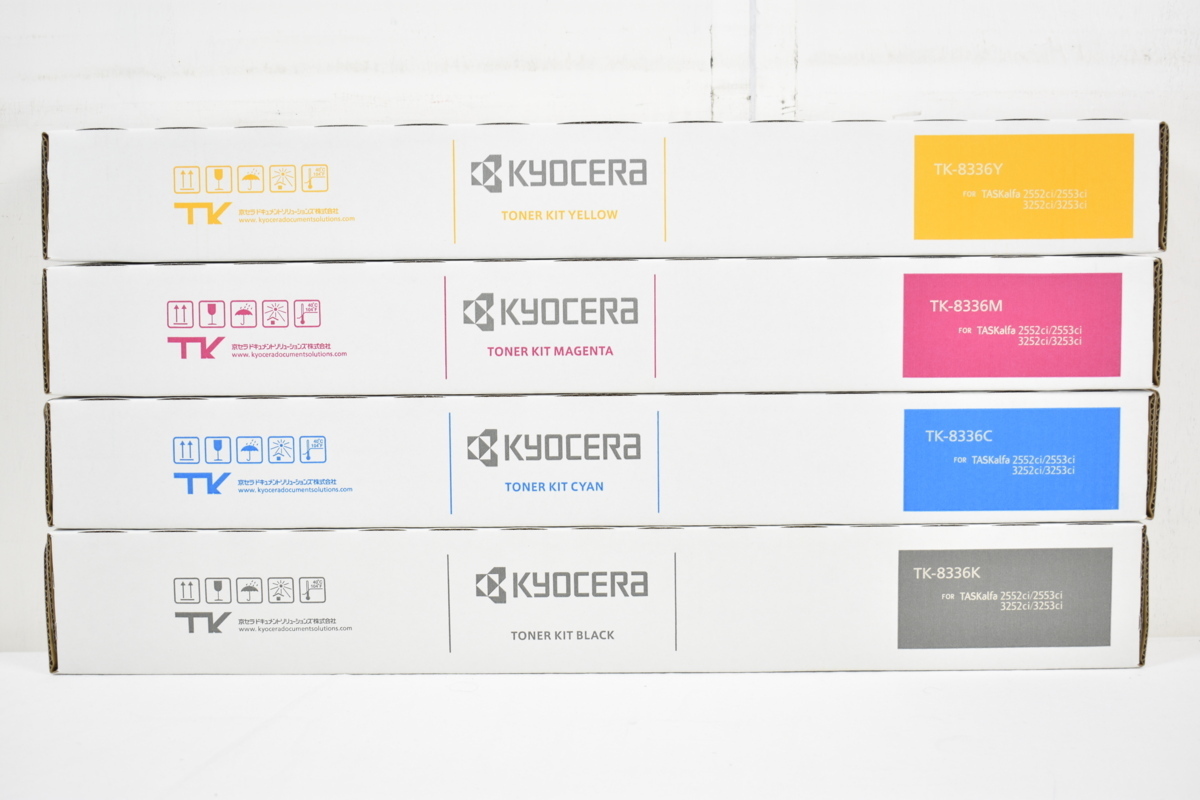 KYOCERA トナーキット 4色セット TK-8336 4色セット】京セラ TK-8336K, C⁄M