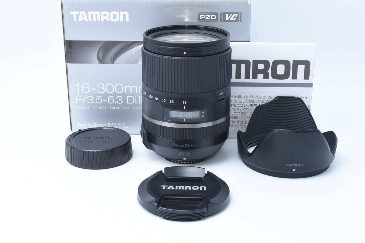 1円 TAMRON 16-300mm 1:3.5-6.3 カメラレンズ タムロン キャノン EF