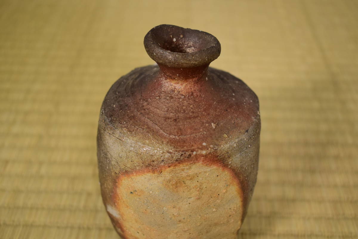 大　壺　2　備前焼　引き取り 和】古美術収集家買出品 備前焼 作家物 牡丹餅徳利 酒器 花生 花瓶