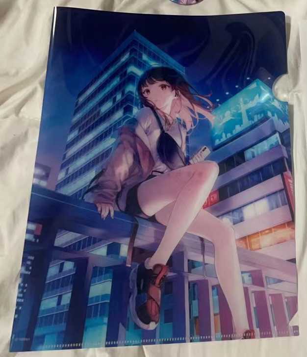 絵師100人展 絵師百人展 atmos scene 2 コラボ クリアファイル Hiten
