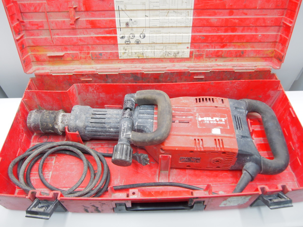 ヒルティ HILTI Hilti TE 電動ハツリ機 TE905 - 電動ハンマー 905-AVR 
