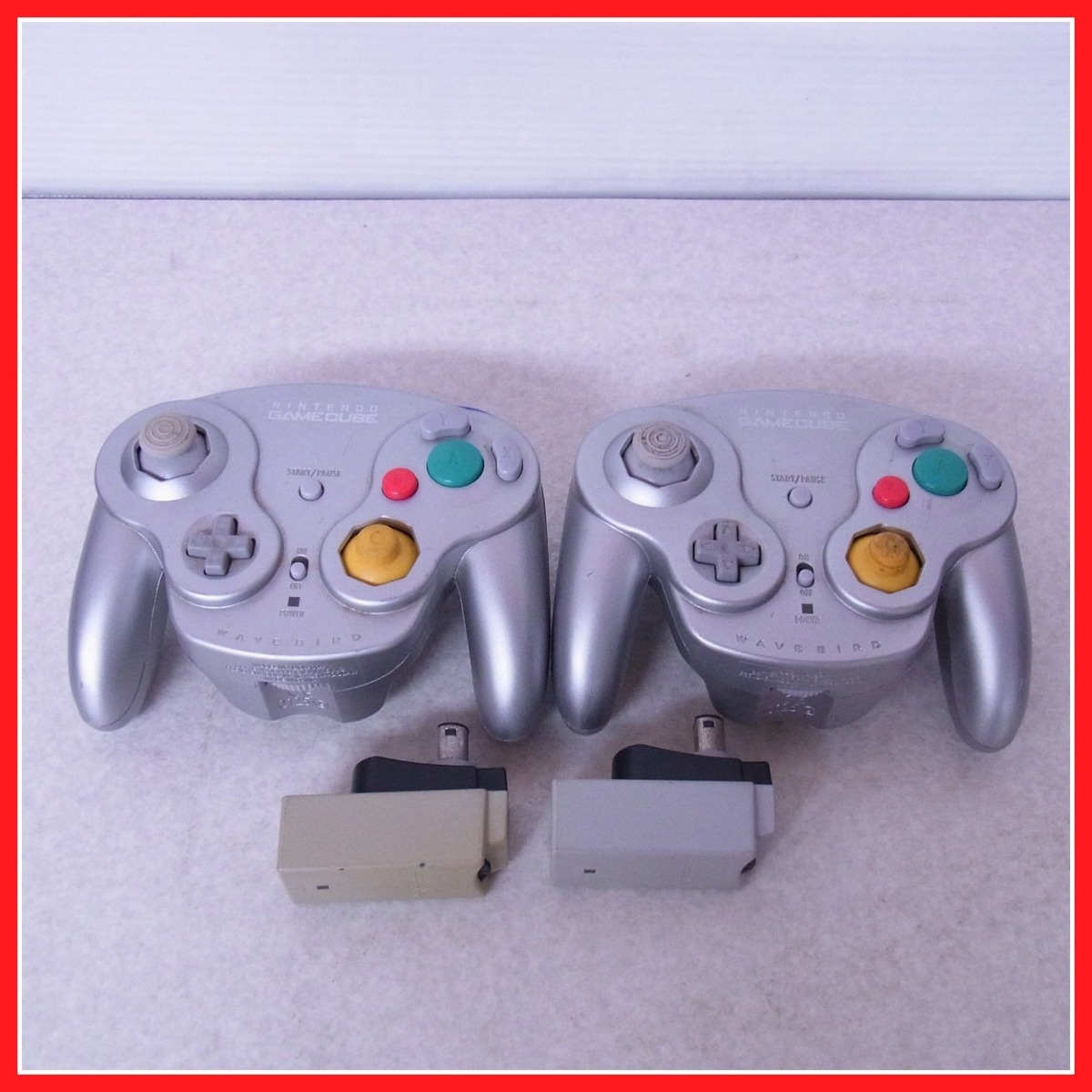ゲームキューブ ウェーブバード レシーバー付きGameCube wavebird