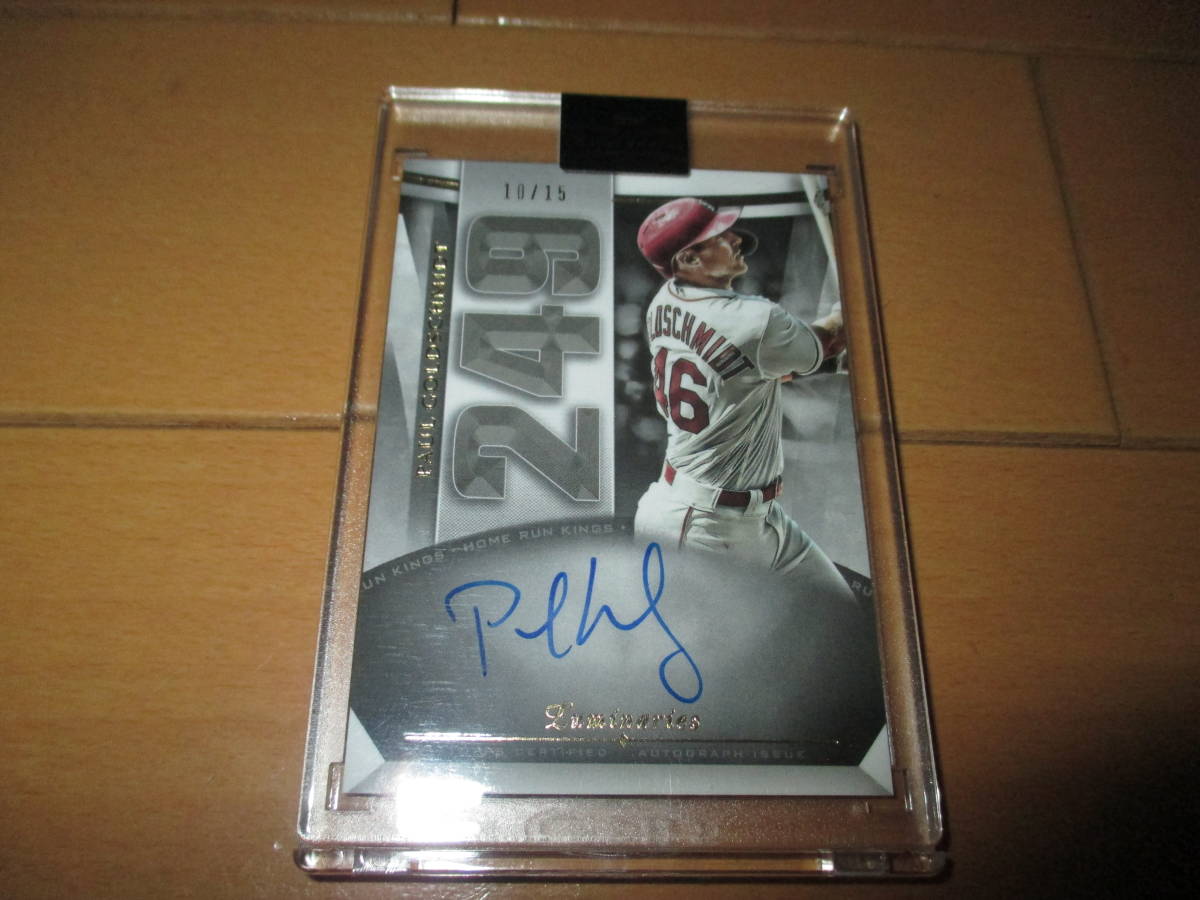  15枚限定 2021 TOPPS Luminaries PAUL GOLDSCHMIDT AUTO 直書き 直筆サインカード(Topps)｜売買されたオークション情報、yahooの商品情報をアーカイブ公開 - オークファン シングルカード