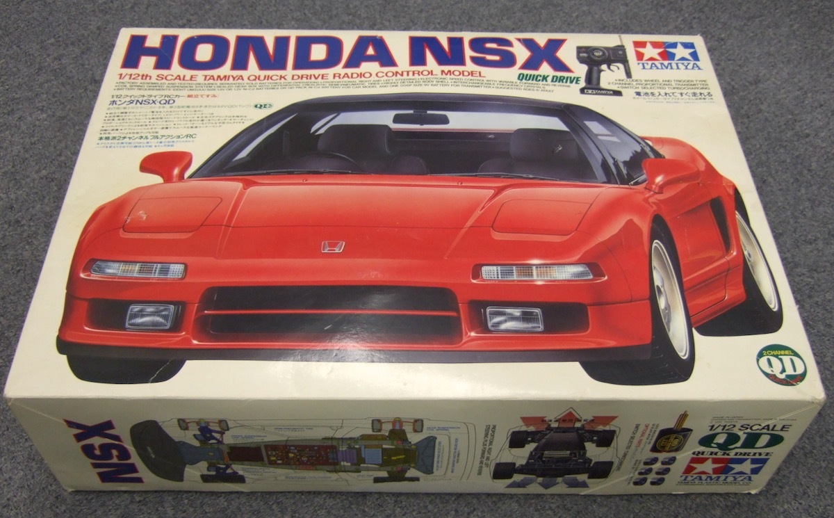 ☆1/12 タミヤ 電動RCカー ホンダ NSX QD 動作確認済！