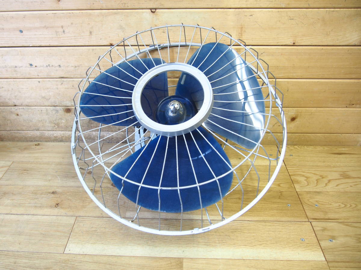 動作OK◇日立/HITACHI 扇風機 A.C.DESK FAN M-6036D 希少 当時物 昭和