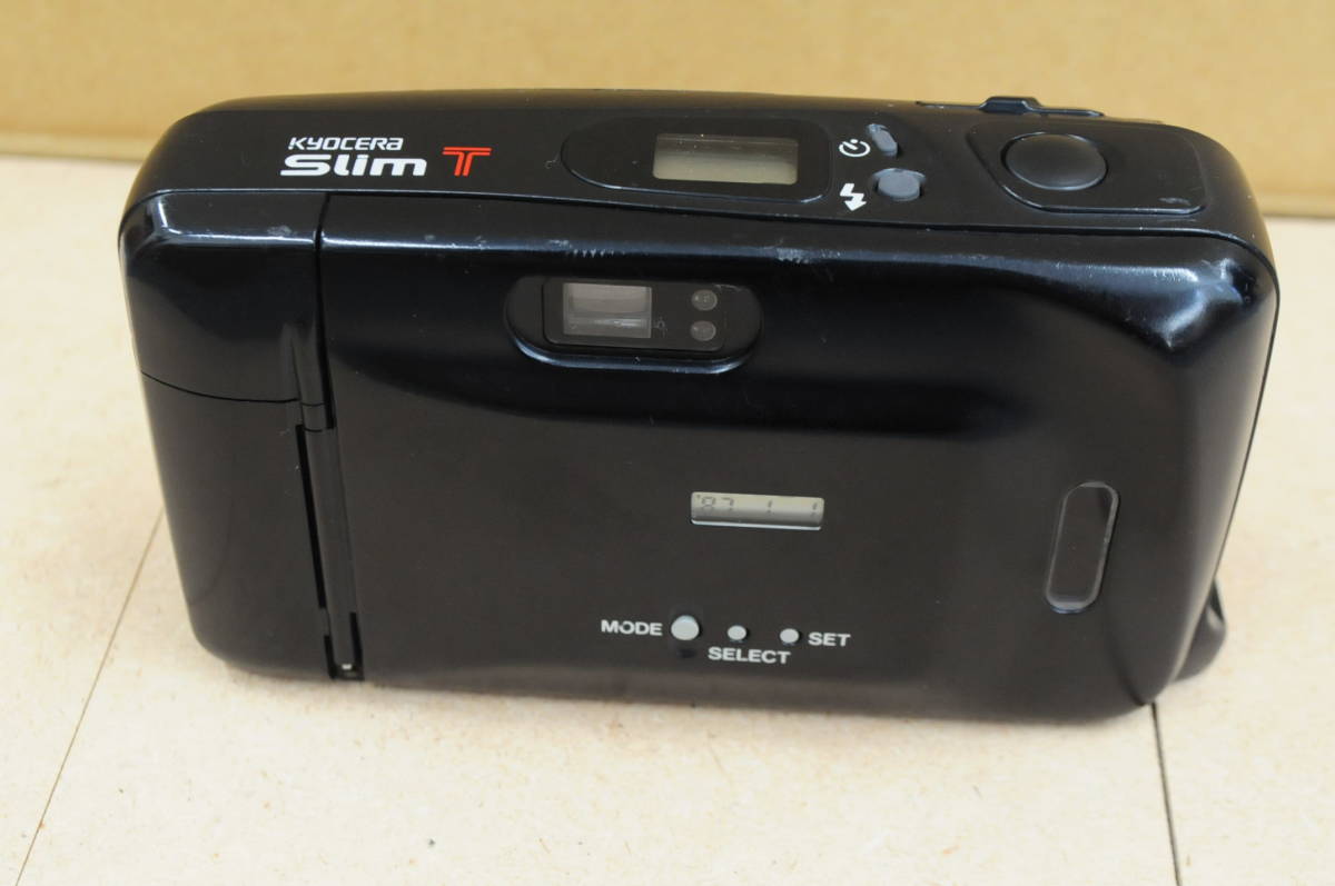 KYOCERA Slim T 京セラ Carl Zeiss T* Tessar 3.5/35 通電OK ◇◇