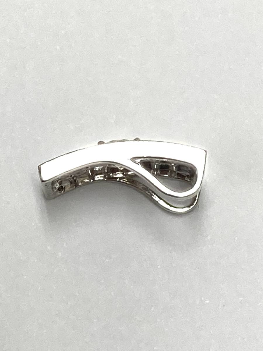 100スタ】pt900 天然ダイヤペントップ 0.543ct 0.51ct エレガント