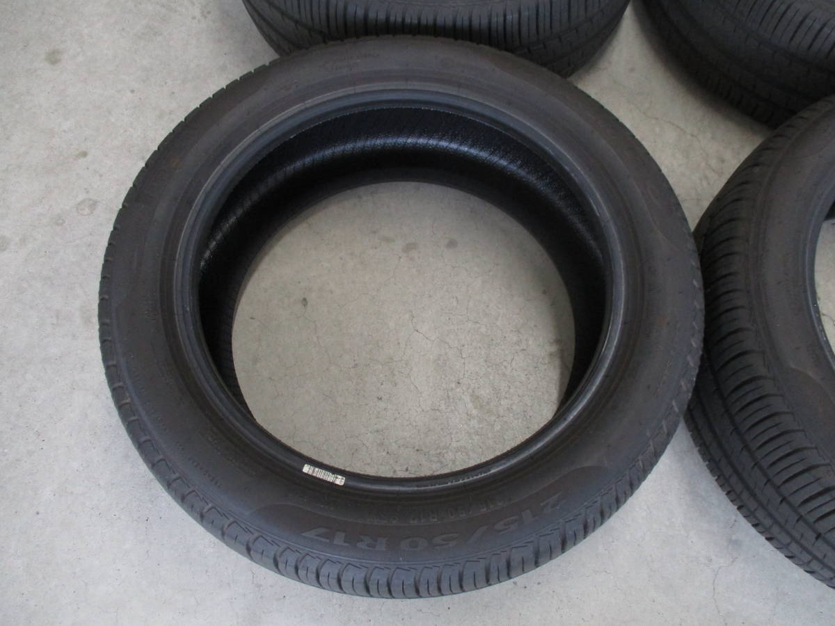 2020年製造 ピレリ CintuRote P6 215/50R17 中古 4本set