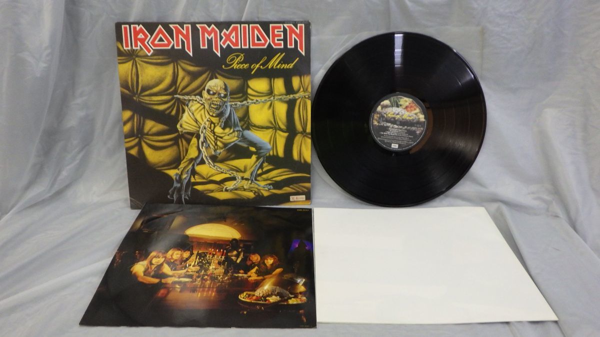 IRON MAIDEN / アイアンメイデン VACANZA 2LP レコード FG1102【中古】LPレコード レア IRON MAIDEN 「Piece of mind」 見本