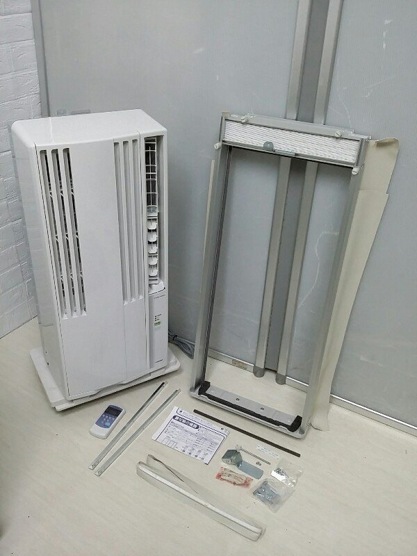 CORONA コロナ 窓用 ルーム エアコン CW-1621 2021年 冷房 リモコン付