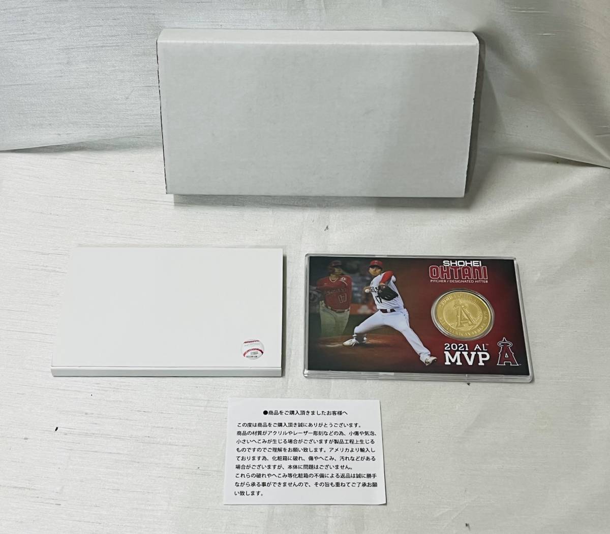 大谷翔平 MLB 2021年 コインフォトミント MVP獲得記念 アメリカン 