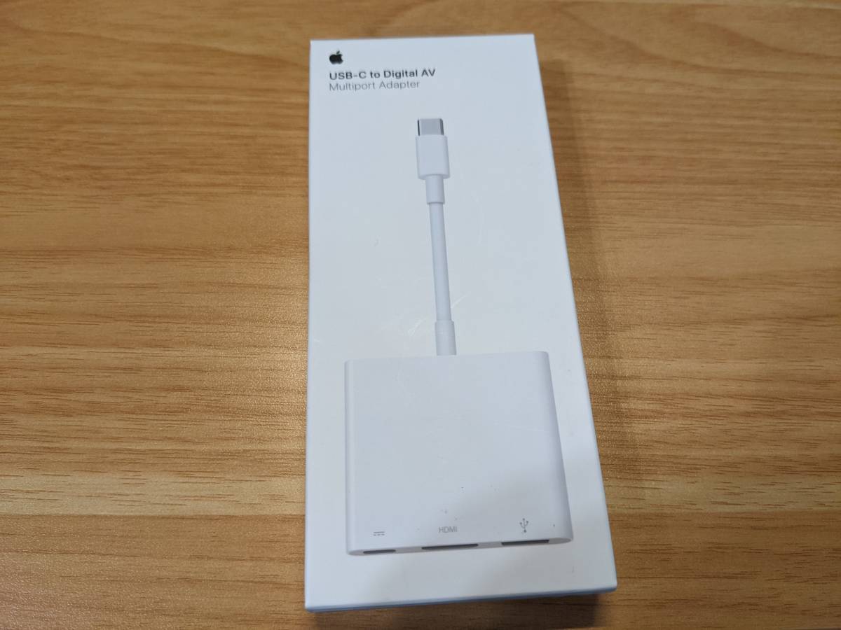 Apple USB-C Digital AV Multiportアダプタ【未開封】 【公式通販】