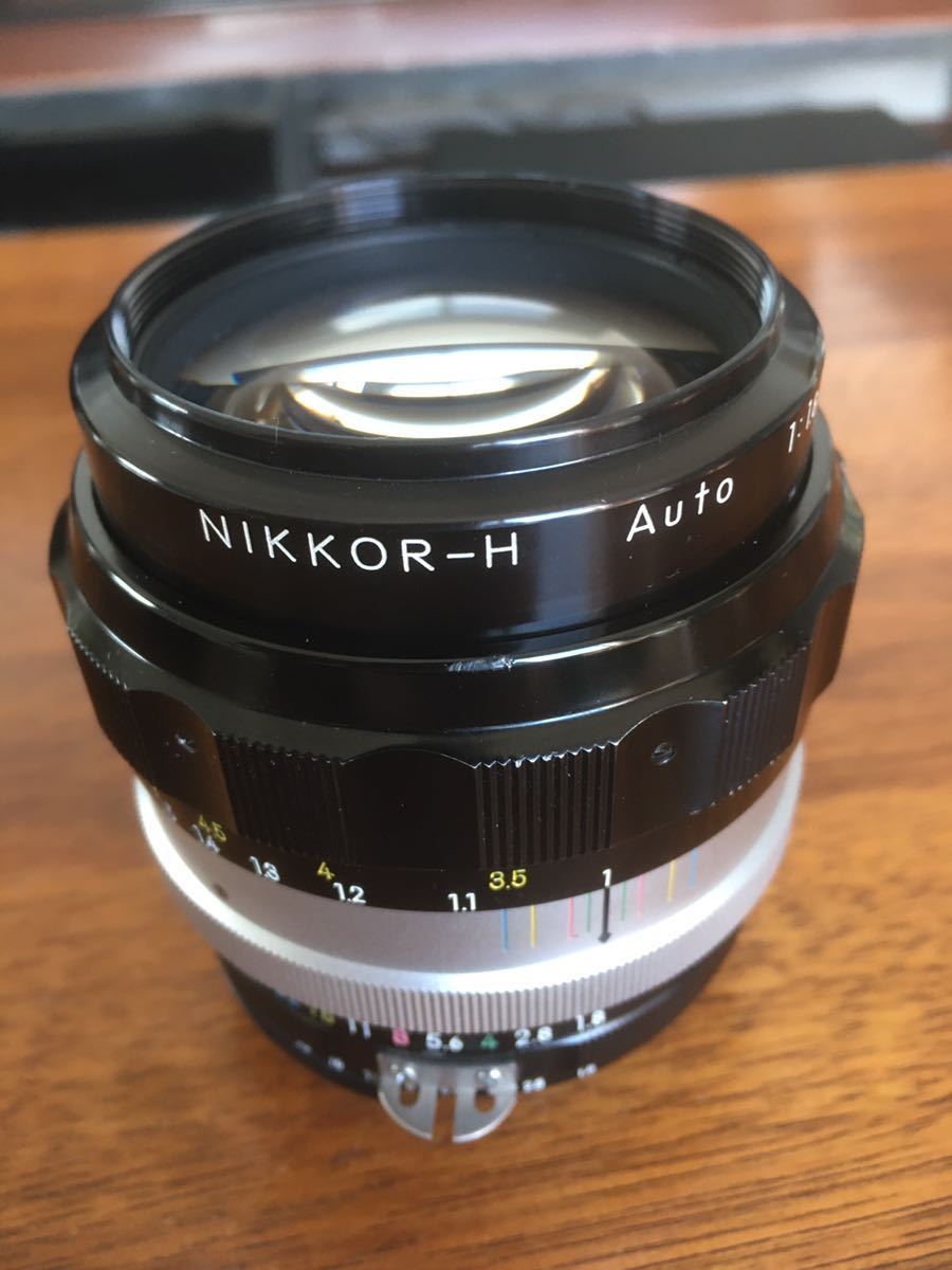 中古 正規 Nikkor-H Auto 85mm F1.8 Nikon ニコン レンズ