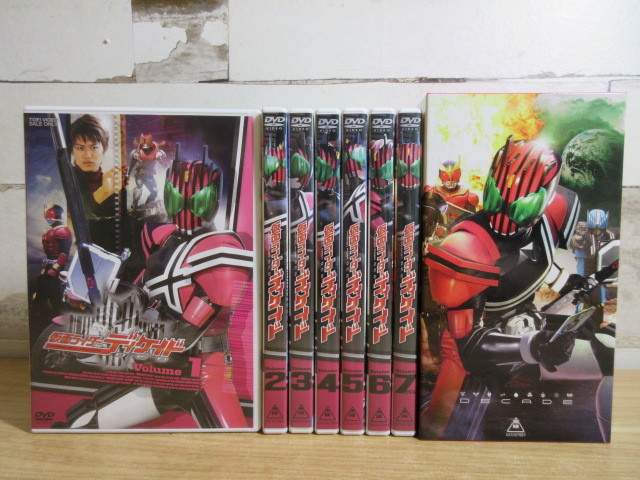  2D2-5 仮面ライダーディケイド DVD 全7巻セット 収納BOX付 仮面ライダー 特撮 ヒーロー 再生未確認(仮面ライダー)｜売買されたオークション情報、yahooの商品情報をアーカイブ公開 - オークファ 仮面ライダー