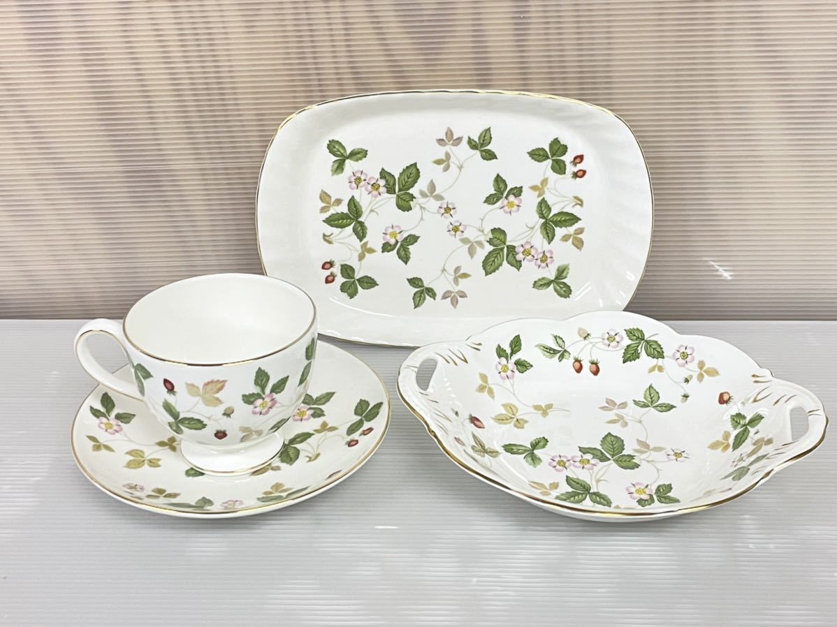 4点】WEDGWOOD ウェッジウッド WILD STRAWBERRY ワイルドストロベリー