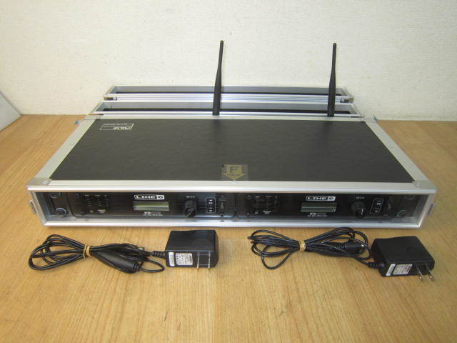 LINE6 デジタル ワイヤレスレシーバー XD-V75×2台 ケース付き No.2