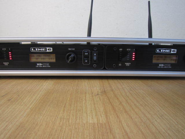 LINE6 デジタル ワイヤレスレシーバー XD-V75×2台 ケース付き No.2