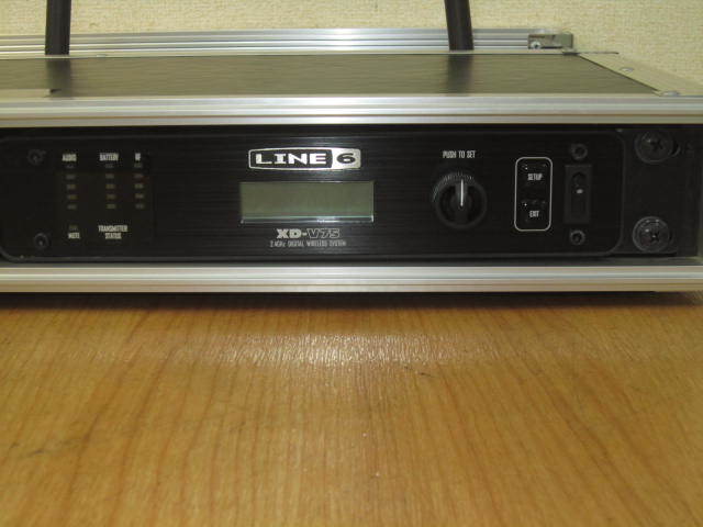 LINE6 デジタル ワイヤレスレシーバー XD-V75×2台 ケース付き No.2