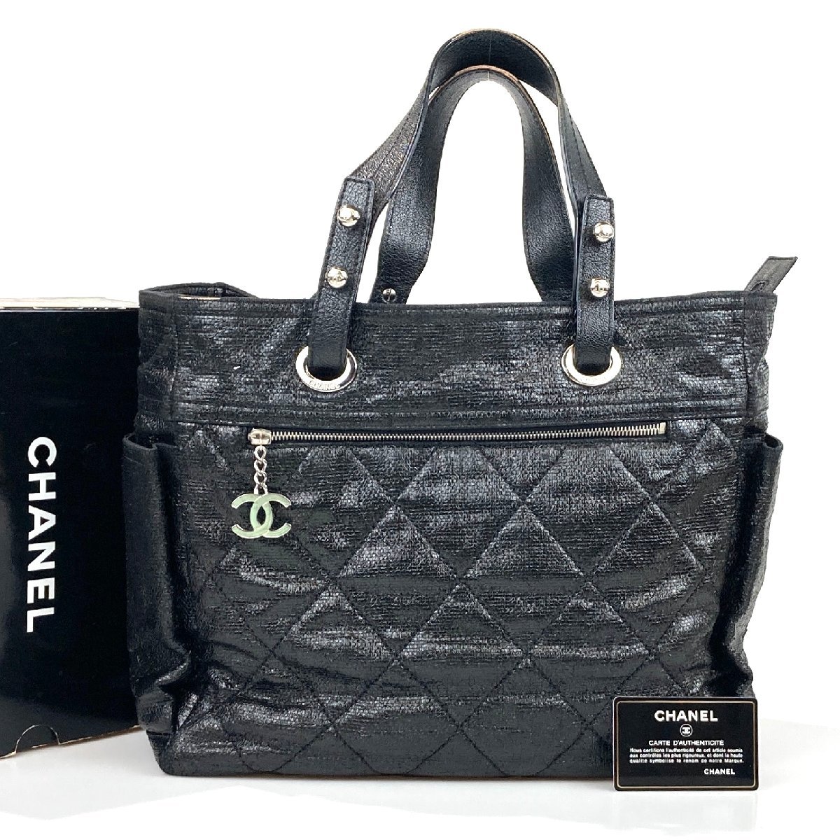 1円〜】シャネル CHANEL バッグ トートバッグ パリビアリッツ MM 