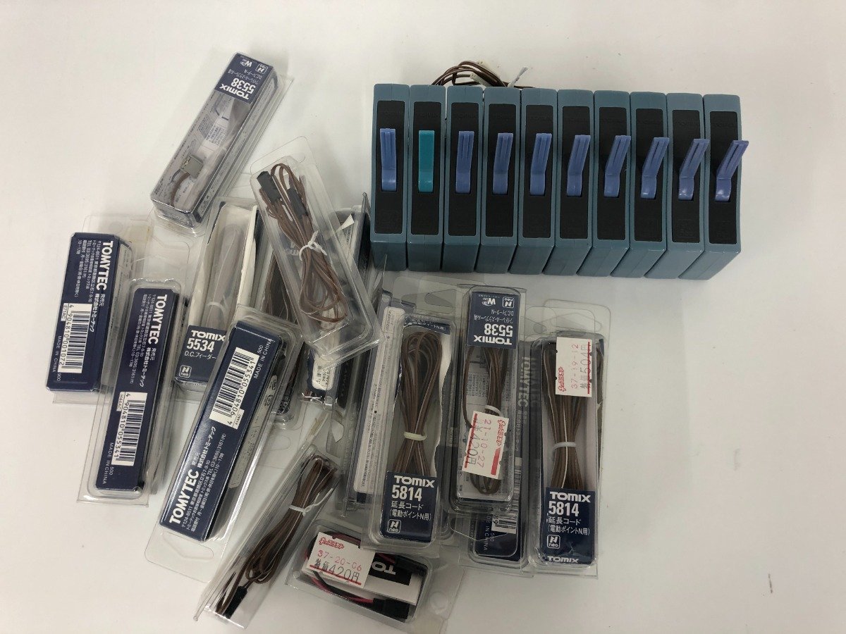 ▽2 【ジャンク品 Nゲージ線路ほかまとめて TOMIX KATO レール 