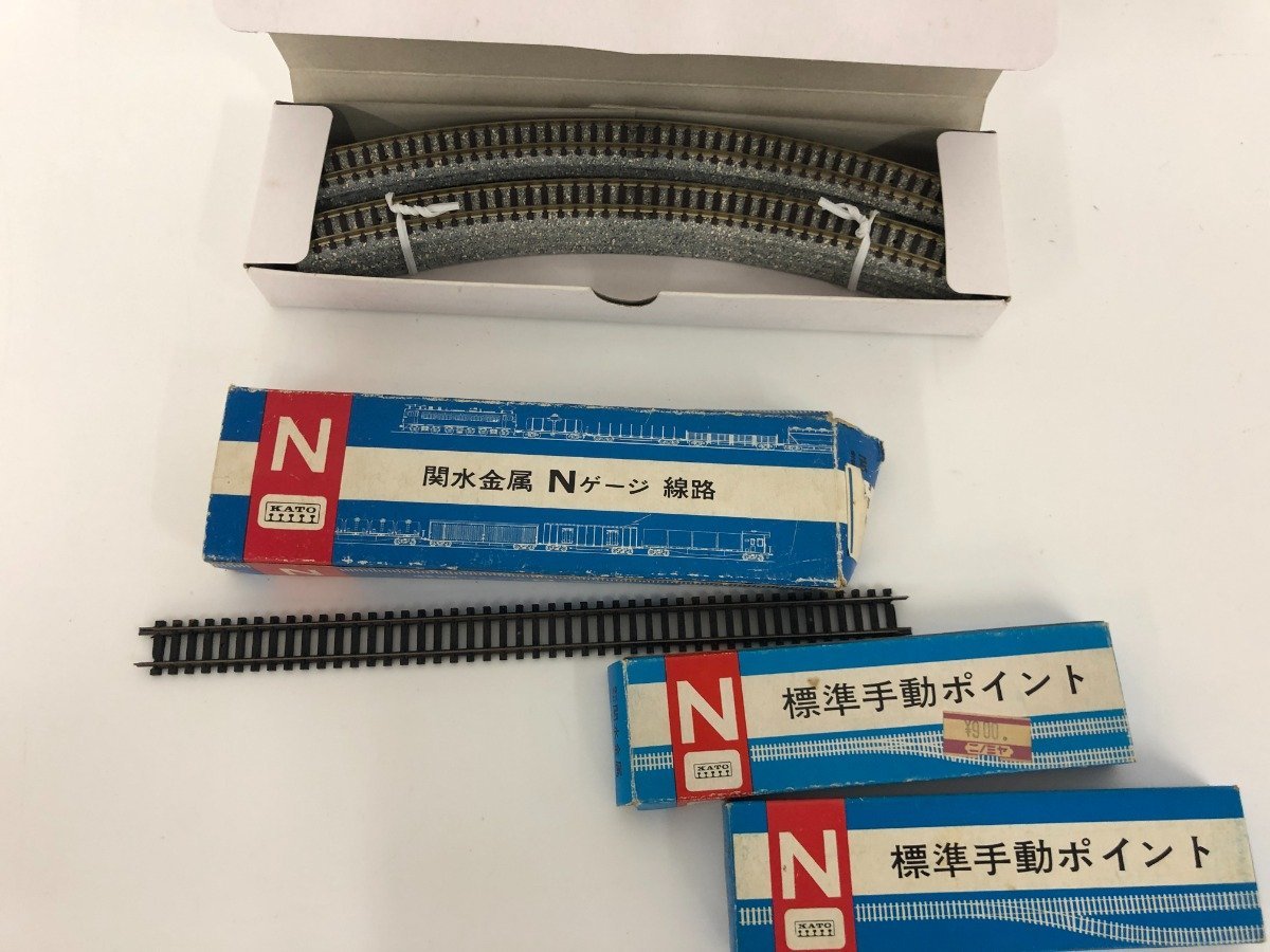 ▽2 【ジャンク品 Nゲージ線路ほかまとめて TOMIX KATO レール 