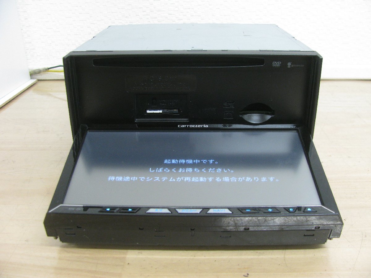 ジャンク カロッツェリア 地デジ HDD ナビ AVIC-ZH77 地図データ 2012 