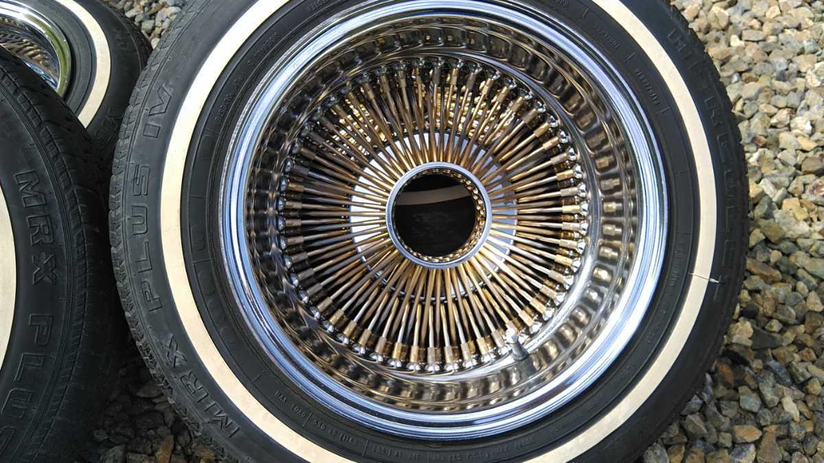 純正割 デイトンワイヤーホイール コンビ 14インチ7J 72スポーク 