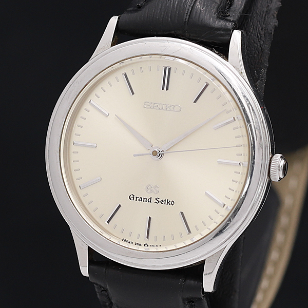 1円☆稼働◎良品SEIKO&frasl;グランドセイコー9581-7000 アイボリー系