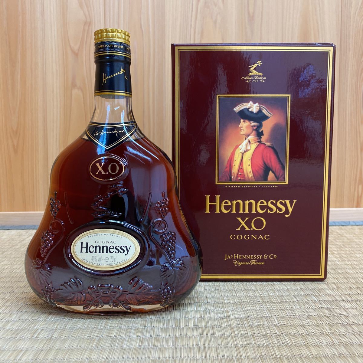 正規品，爆買い】 4 Hennessy ヘネシー XO 金キャップ クリア
