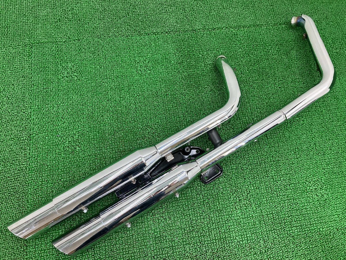 おまとめ FLSTSB1580 マフラー 64727-08/64729-08 ハーレー 純正 中古 64727-08