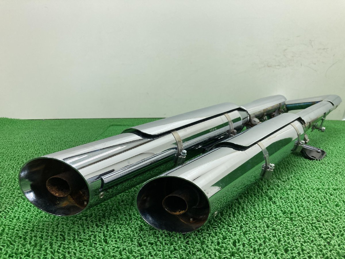 おまとめ FLSTSB1580 マフラー 64727-08/64729-08 ハーレー 純正 中古 64727-08