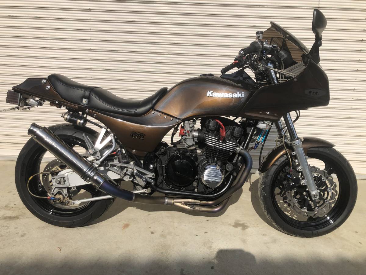 カワサキ GPZ400F フルカスタム 初度昭和59年 車検R5/8月まで (検索 