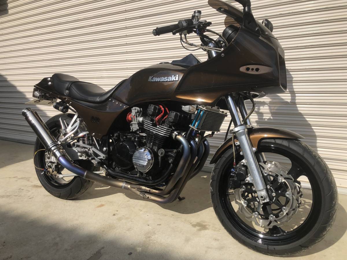 カワサキ GPZ400F フルカスタム 初度昭和59年 車検R5/8月まで (検索 