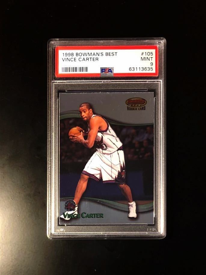 PSA 9 Mint 】Vince Carter 1998-99 Bowman