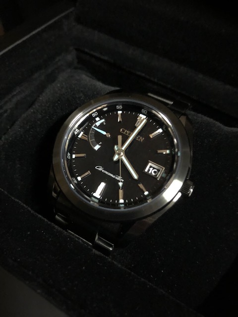 【未使用】シチズン The CITIZEN エコ・ドライブ AQ1054-59E 価格：396，000円（税込）バンド未調整