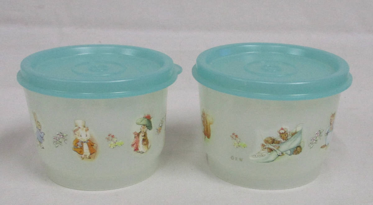 未使用保管品 tupperware タッパーウェア ピーターラビット