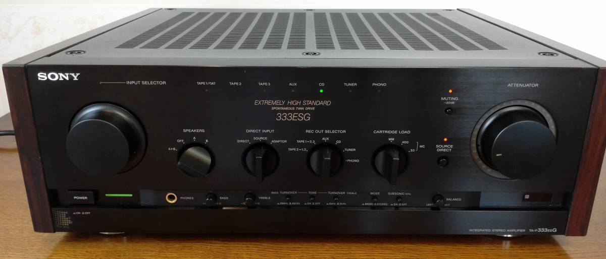 SONY TA-F333ESX プリメインアンプ G 2907 SONY TA-F333ESX ll