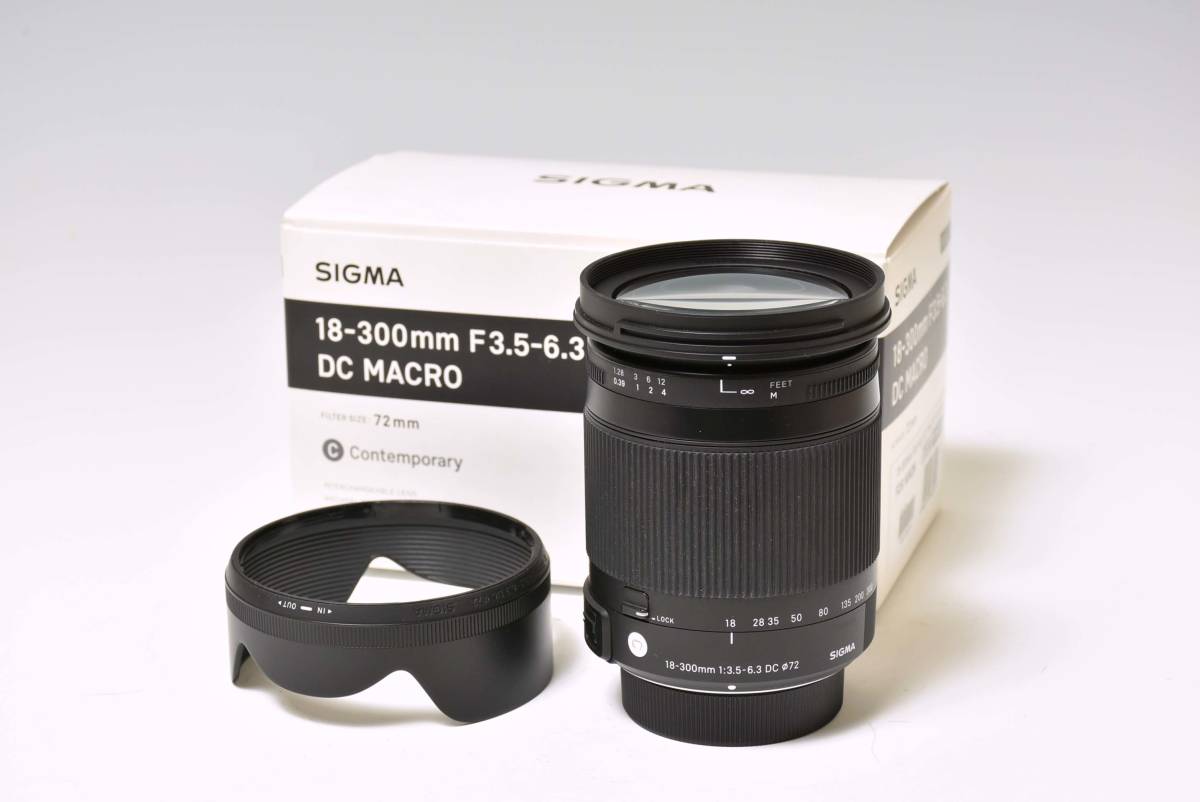 SIGUMA 18-300 1:3.5-6.3 ニコン用 18-300mm DC F3.5-6.3 (保証なし)