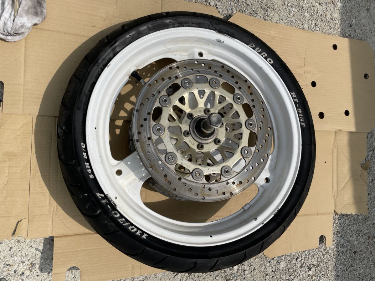 バイク cb400sf nc31 フロントホイール ディスク付17R