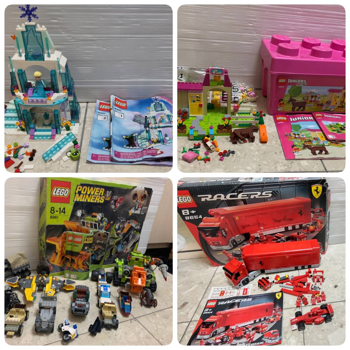 送料無料】LEGO/レゴ 大量パーツフィグ他 6〜7kgセット8654☆41062  