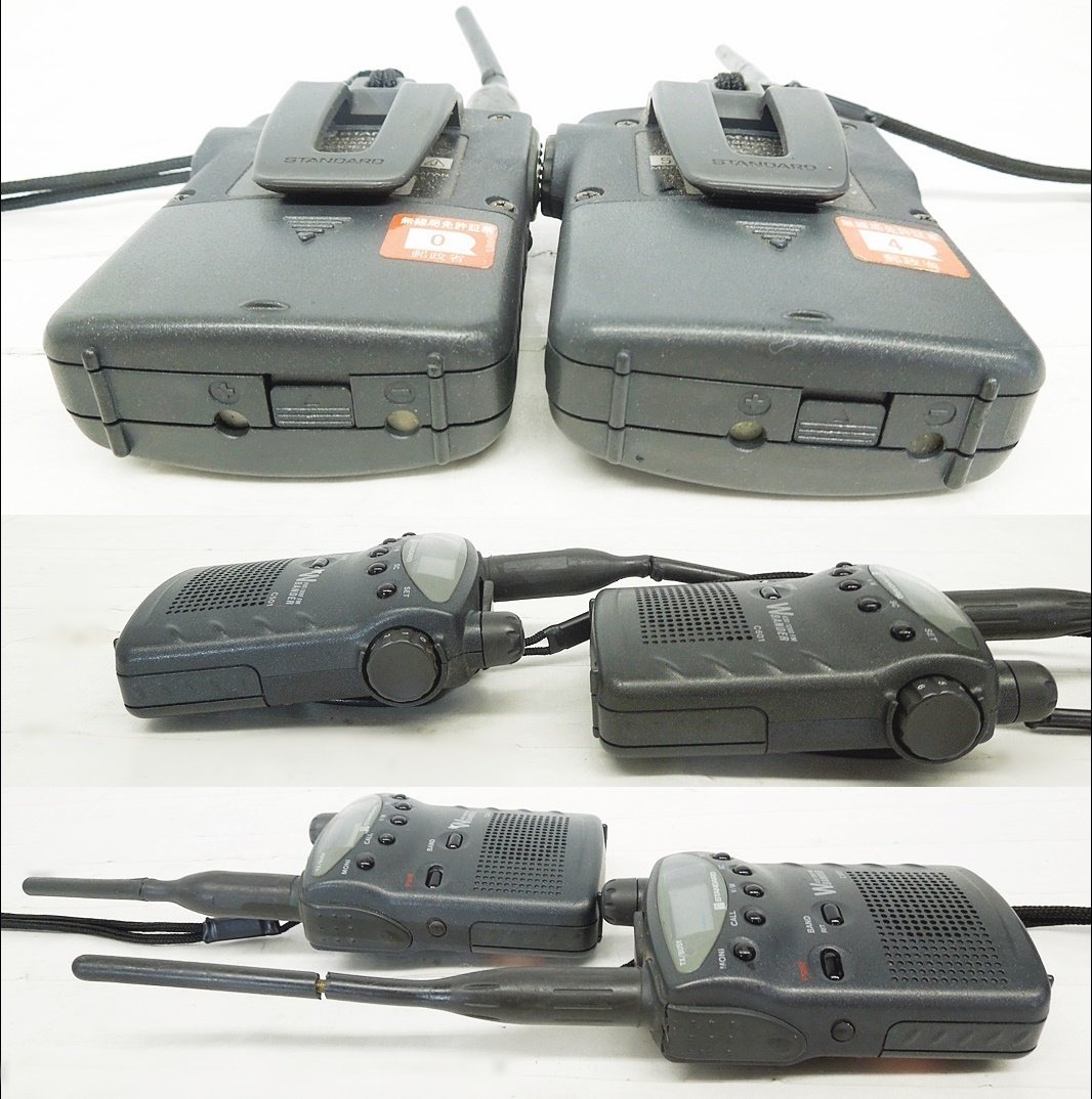 STANDARD C501 FMハンディトランシーバー 10 06-503754-11 [Y]【A】(6) スタンダード STANDARD C501 C601 144