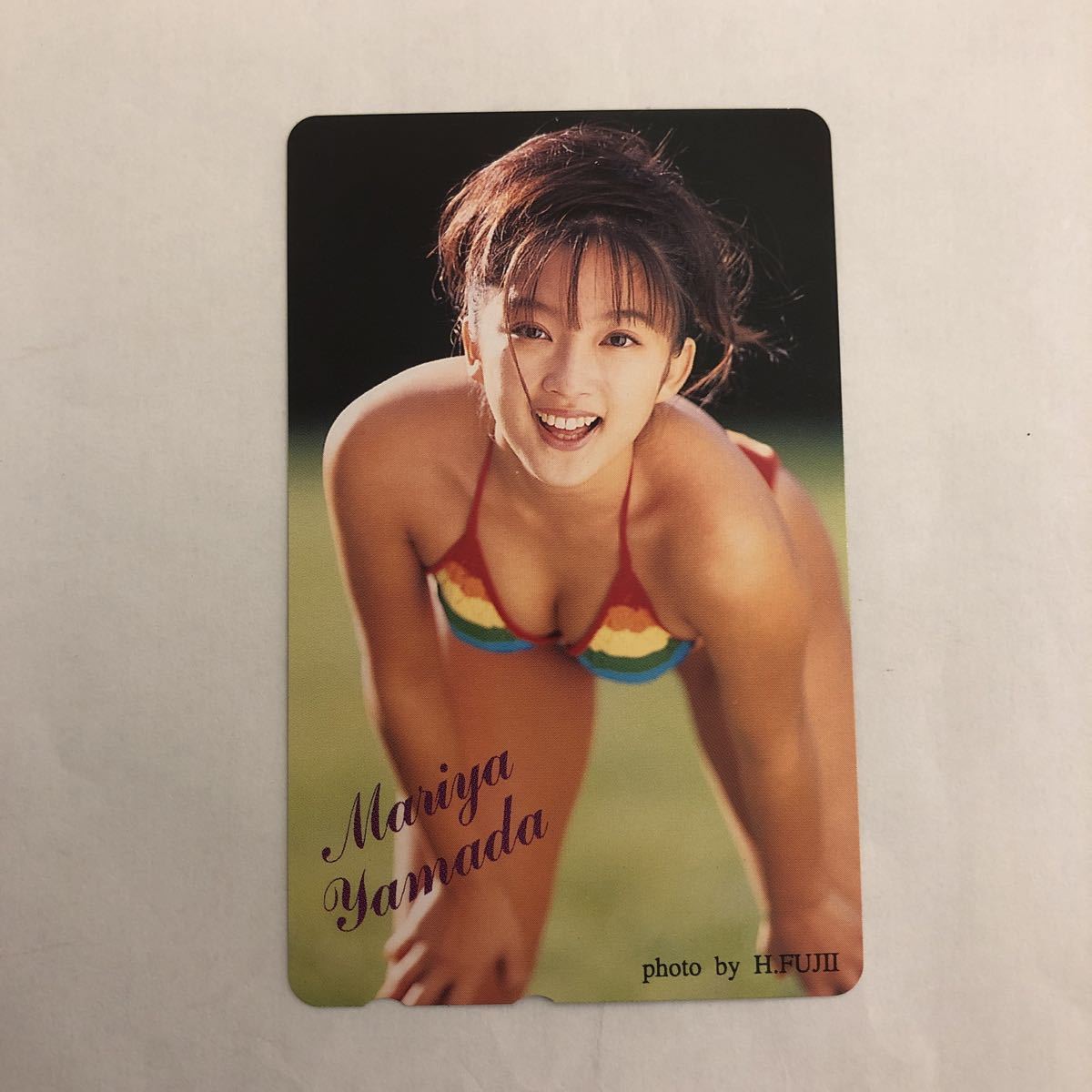 テレカ 山田まりや 水着 テレフォンカード ①(や行)｜売買された