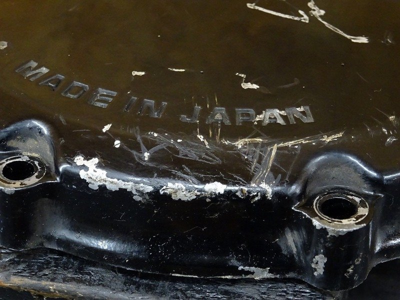 220704】NC07E型エンジンパーツ□ クラッチカバー エンジンカバー右